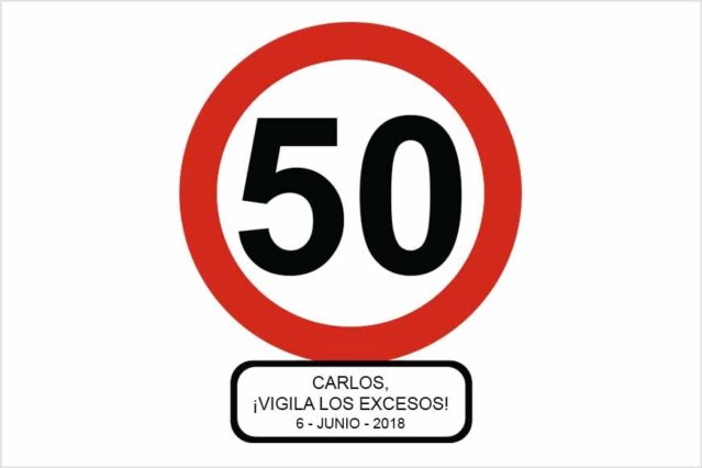 Placa exceso de velocidad