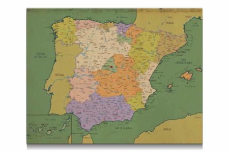 Mapa_Espana_vintage