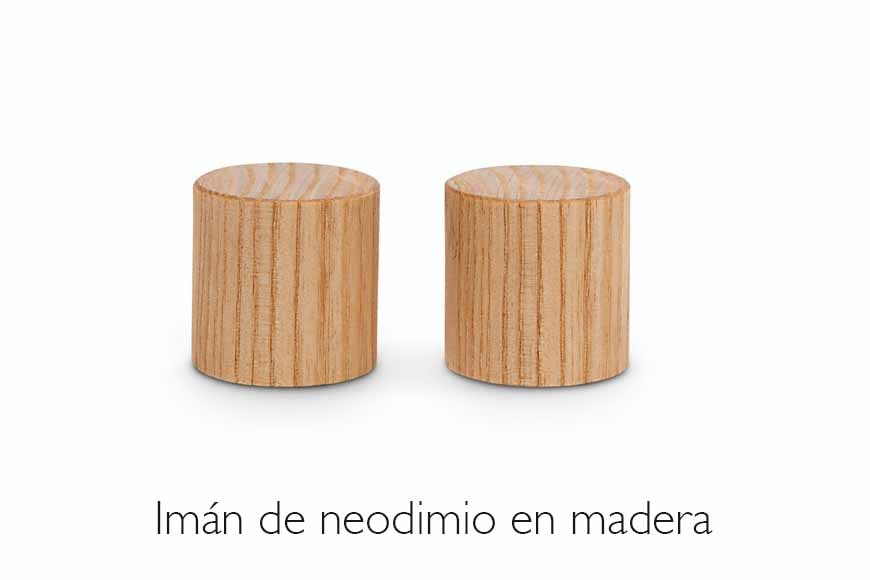 Imanes de madera para las pizarras de cristal magnéticas