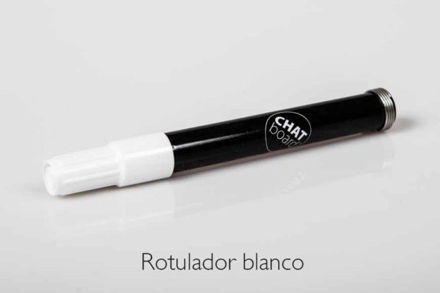 Rotulador blanco