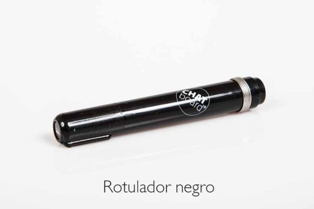 Rotulador negro