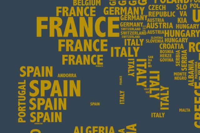 Mapa tipográfico marino con soporte - Imagen 3