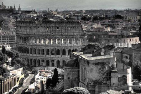Roma y el Coliseo