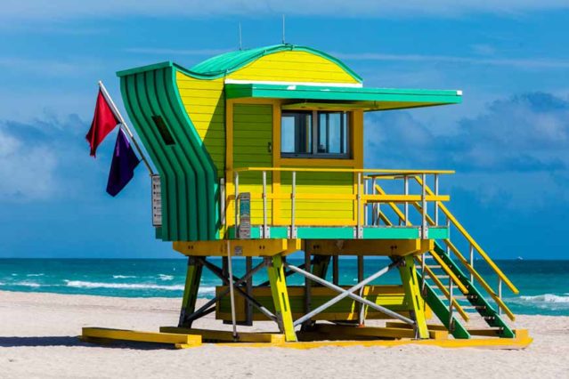 Lifeguard tower