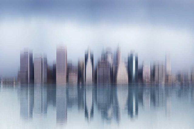 Skyline onírico de Manhattan