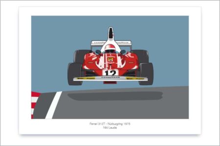 Póster del Ferrari 312T