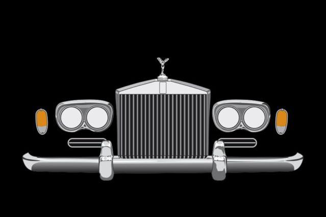 Rolls Royce Corniche I frontal