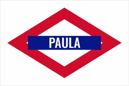 Placa de metro